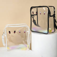 1pcs Creative Handmade Transparent Bag for Doll Toy Shoulder Bag Satchel Daily Cosplay Prop Decor Women Girl Christmas Gift 2024 - buy cheap