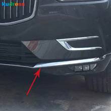 For Volvo XC60 XC 60 2018 2019 2020 Chrome Front Grille Grill Cover Trim Head Bumper Molding Strip Car Styling Accessories 2024 - buy cheap