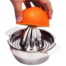 Prensa Manual de acero inoxidable para cocina, exprimidor de limón y naranja, fabricante de jugo 2024 - compra barato