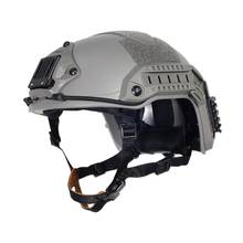 Capacete tático marítimo abs preto/fg/de capacete airsoft, para paintball, ciclismo, frete grátis 2024 - compre barato