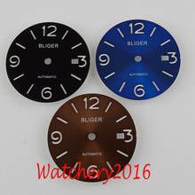 BLIGER 29.2mm Watch Dial Nologo Date Window Fit MIYOTA 8215 MINGZHU2813 Movement 2024 - buy cheap