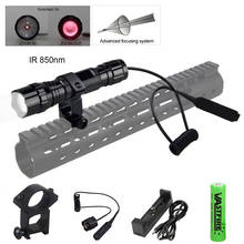 IR 850nm 5w Night Vision Infrared Zoomable LED Flashlight IR Torch To be used with Night Vision Device 2024 - buy cheap