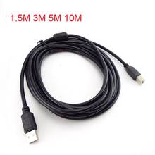 1.5/3/5/10M USB High Speed 2.0 A To B Male Cable for Computer Printer Cord 3 feet Plug and Play 2024 - buy cheap