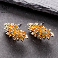 Beautiful Gold Color Earrings for Women Jewelry Irregula Beads Geometric Hanging Dangle Earring Pendientes Brincos Wholesale 2024 - buy cheap