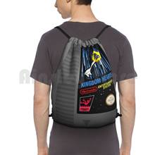 Kingdom Hearts Nes-mochila con cartucho, bolsa con cordón para montar, escalada, gimnasio, Aqua, Terra, Ventus, Kingdom, corazones, para dormir 2024 - compra barato