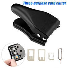 3 In 1 Micro/Standard to Nano SIM Card Cutter Tool for Apple iPhone 6/7/8 Samsung Smart Phone Accessory 2024 - buy cheap