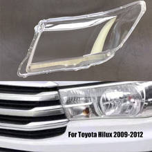 Capa para lente de farol de carro, reposição para toyota hilux 2009, 2010, 2011, 2012, 09-12 2024 - compre barato