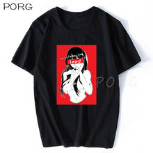 Camiseta de algodão de manga curta moda masculina t camisa streetwear estilo casual dos homens camisetas de verão estilo japonês anime 2024 - compre barato