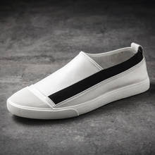 New Leather Man Loafers Designer Slip On Driving Shoes Men High Quality Luxury Brand Soft Loafers 2024 - buy cheap