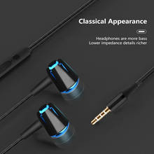 3.5mm Wired Headphones With Bass Earbud Stereo Earphone Music Sport Gaming Headset In-Ear Subwoofer With Mic For Samsung Huawei 2024 - buy cheap
