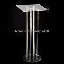 Free Shipping Price Reasonable Clean Acrylic Podium Pulpit Lectern 2024 - buy cheap