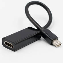 Adaptador Mini DP a HDMI, Cable convertidor, Mini DisplayPort, puerto de pantalla DP a HDMI, para Apple Mac, Macbook Pro, Air, Notebook 2024 - compra barato