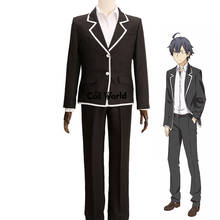 My Youth Romantic Comedy Is Wrong As I Expected Hikigaya Hachiman School Uniform Outfit Anime Cosplay Costumes 2024 - buy cheap