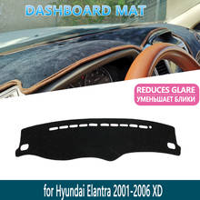 Alfombrilla para salpicadero de coche, Hyundai Elantra accesorio para 2001, 2002, 2003, 2004, 2005, XD I30 2024 - compra barato