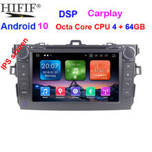 Radio Multimedia con GPS para coche, Radio con reproductor, android 10, 2 din, para Toyota Corolla E140/150, 2007, 2008, 2009, 2010, 2011, 2012, 2013, 2014, 2015, 2016 2024 - compra barato