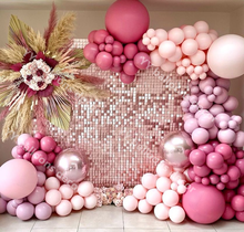 Globos de loto de macarrón para bebé, Kit de arco de guirnalda de globos rosa caliente para BABY Shower, bricolaje Global, decoración de globos de fiesta de cumpleaños para aniversario de boda 2024 - compra barato