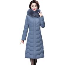 2020 New Winter Jacket Women Parka Big Fur Collar Hooded Jacket Thick Warm Oversize Cotton Padded Parkas Outwear Plus Size 7XL 2024 - buy cheap
