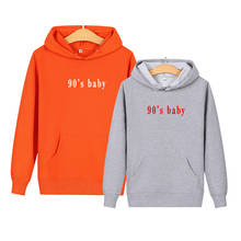 Hoodie Sweatshirt Women 90s Baby Couple Clothes for Lovers Hoodies Harajuku Long Sleeve Men Pullovers Autumn Moletom Feminino 2024 - buy cheap