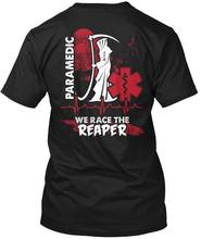 Men T Shirt Paramedic Race The Reaper Women Tshirt 2024 - buy cheap