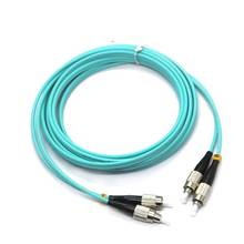 10PCS/Pack OM3 FC/UPC-FC/UPC Multi-Mode OM3 Fiber Cable Multimode Duplex Fiber Optical Jumper Patch Cord 3M 5M 10M 10M 2024 - buy cheap