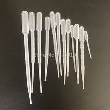 1000pcs lab 0.2ml 0.5ml 1ml 2ml 3ml plastic transfering dropper pasteur pipette for school experiment beauty care DIY 2024 - buy cheap