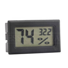 GALINER Digital Cigar Hygrometer Pocket Plastic Accurate Square Hygrometer Cigar Humidity Temperature For Humidor Hygrometers 2024 - buy cheap