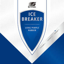 Sunflex icebreaker longo pips-para fora tênis de mesa/borracha pingpong com esponja de borracha sem esponja (topsheet ox) 2024 - compre barato