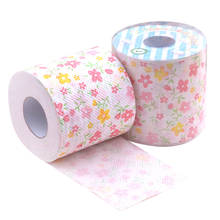 4 Roll Cute Rolling Paper 2 PLY Toilet Paper Funny  Toilet Tissue Roll Flower Pattern 300 Sheets / Roll DEC597 2024 - купить недорого