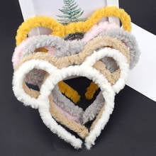 Sweet Cute Cat Ear Hair Hoop Women Girls Fashion Korean Hair Accessories Soft Plush Party Headwear Gift Solid Color Headband 2024 - buy cheap