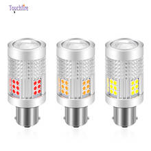 2pcs Signal Lamp P21w Led Ba15s 1156 Car led Bulb 3030-30SMD Canbus 1157 Led T20 7440 7443 Auto Turn Brake Backup Light DC12V 2024 - buy cheap