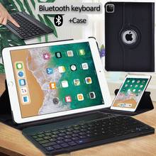 Case for Apple IPad Air 1/2/iPad 5th/6th/iPad Pro 9.7 Inch 360 Rotating PU Leather Stand  Protective Cover+Bluetooth Keyboard 2024 - buy cheap
