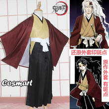 Fantasia masculina de kimono, roupa para cosplay, anime demon slayer kimetsu no yaiba keiku enchimchi 2024 - compre barato