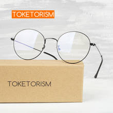 Toketorism Myopia Optical Frames Eye glasses for Women Black Glasses Frame for Men Prescription 2024 - buy cheap