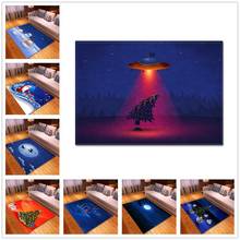New Year Flannel 3D Printed Carpets for Living Room Bedroom Area Rug christmas tree decoration Rugs Child Christmas Gift Carpet 2024 - buy cheap