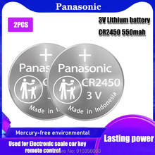 2PCS 550mAh Panasonic 3V CR2450 CR 2450 ECR2450 KCR2450 5029LC LM2450 DL2450 BR2450 Alkaline Button Cell Coin Batteries 2024 - buy cheap