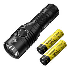 NITECORE MH23 Rechargeable Flashlight XHP35 HD LED max 1800 lumen beam throw 294 meter tactical torch USB charging light 2024 - buy cheap