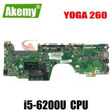 Laptop motherboard For LENOVO Thinkpad YOGA 260 LA-C581P SR2EY i5-6200U Mainboard 01AY879 LA-C581P 2024 - buy cheap
