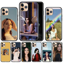 Чехол для телефона Lana delrey, Черный силиконовый чехол для Apple iphone 11 Pro, Max, XS, X, XR, 7, 8, 6, 6S Plus, 5, 7, 8, 6S Plus, 5, 6, SE 2024 - купить недорого