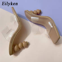 Eilyken-Zapatillas transparentes de PVC para mujer, Sandalias de tacón extraño, zapatos de tacón alto, sexys, 2022 2024 - compra barato