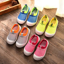 Mumoresip-zapatos deportivos para niños y niñas, zapatillas transpirables de malla transpirable, cómodas, de verano 2024 - compra barato
