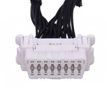 Разветвитель OBD2 для ELM327 Icar2, 16 контактов, Y-образный кабель, один штекер-два разъема 2024 - купить недорого