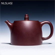 Новый стиль фиолетовый песок шар отверстие фильтр чайник термостойкий чайный сервиз чайник офисная Бытовая Питьевая утварь WSHYUFEI 2024 - купить недорого