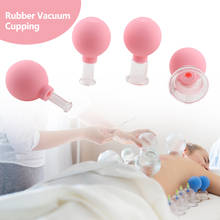 1PC Vacuum Cupping Cups Set Rubber Head Glass Anti Cellulite Massage Chinese Therapy Face Cupping Set Cans For Health Massage 2024 - buy cheap