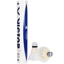 Victor lark 4 badminton 100% original, bola de penas de pato para treinamento 2024 - compre barato