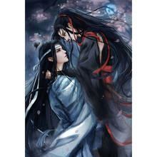 Mo Dao Zu Shi Wall Painting Anime Around Poster Wall Scroll Painting Art Picture for Living Room Bedroom Home Decoration Art 2024 - buy cheap