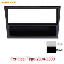 FEELDO Car 1DIN CD Radio Frame Panel for Opel Tigra 2004-2009 Stereo Fascia Dash Frame Installation Kit Trim #FD5219 2024 - buy cheap
