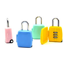 1Pc Cute Travel Luggage Padlock Password Locks Cartoon Mini Diary Code Lock, Locker Drawer Keyed Padlock Cabinet Safe Cam Lock 2024 - buy cheap
