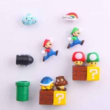 34/47/54pcs 3D Super Mario CartoonMagnetic Refrigerator Stickers Home Decor Stickers 3D Mario Message Information Fridge Magnet 2024 - buy cheap