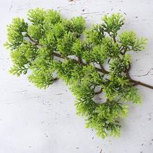 1 шт. пластиковая искусственная сосна Cypress растение бонсай декор для сада Дома Офиса 2024 - купить недорого