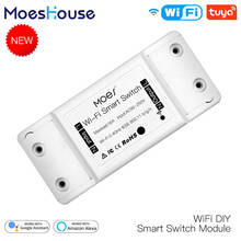 16A DIY WiFi Smart Light Switch Universal Breaker Timer Smart Life APP Wireless Remote Control Works with Alexa Google Home 2022 - buy cheap